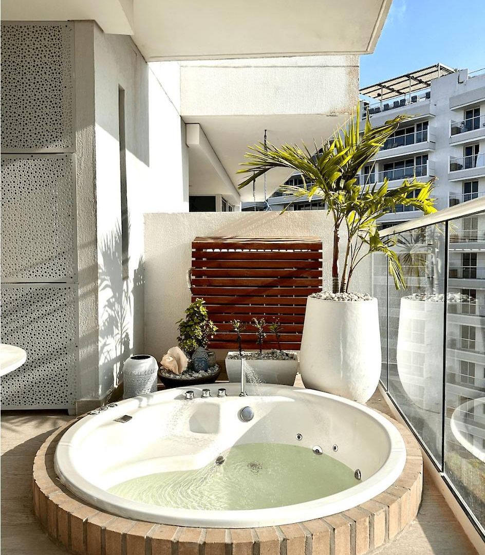 Mq1003 | Jacuzzi Privado - Relax En Cielo Mar Apartment Cartagena