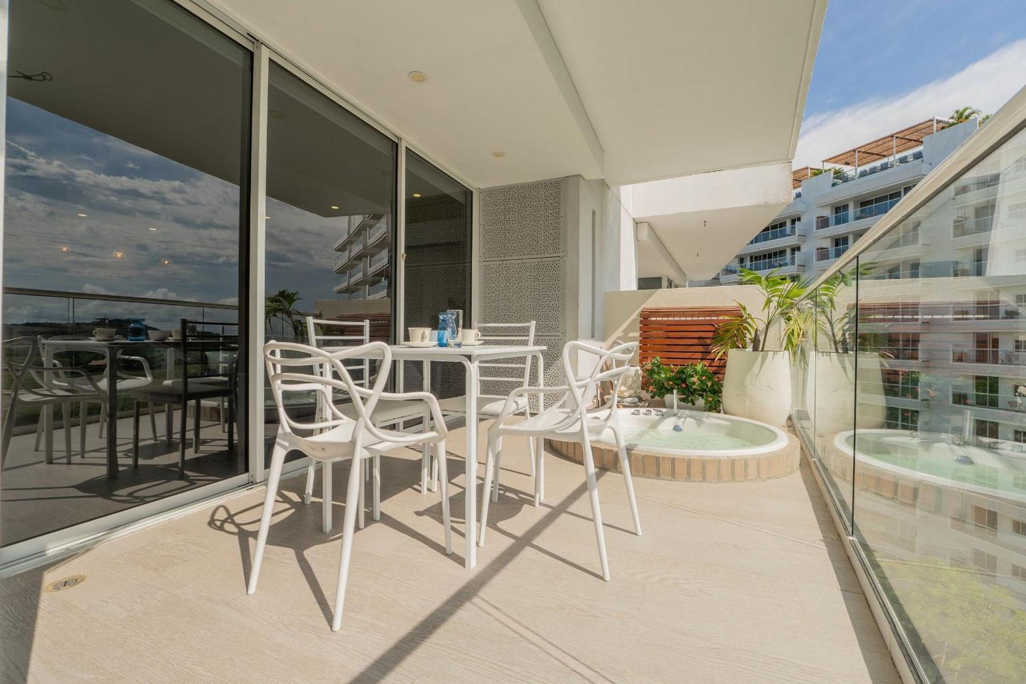 Mq1003 | Jacuzzi Privado - Relax En Cielo Mar Apartment *