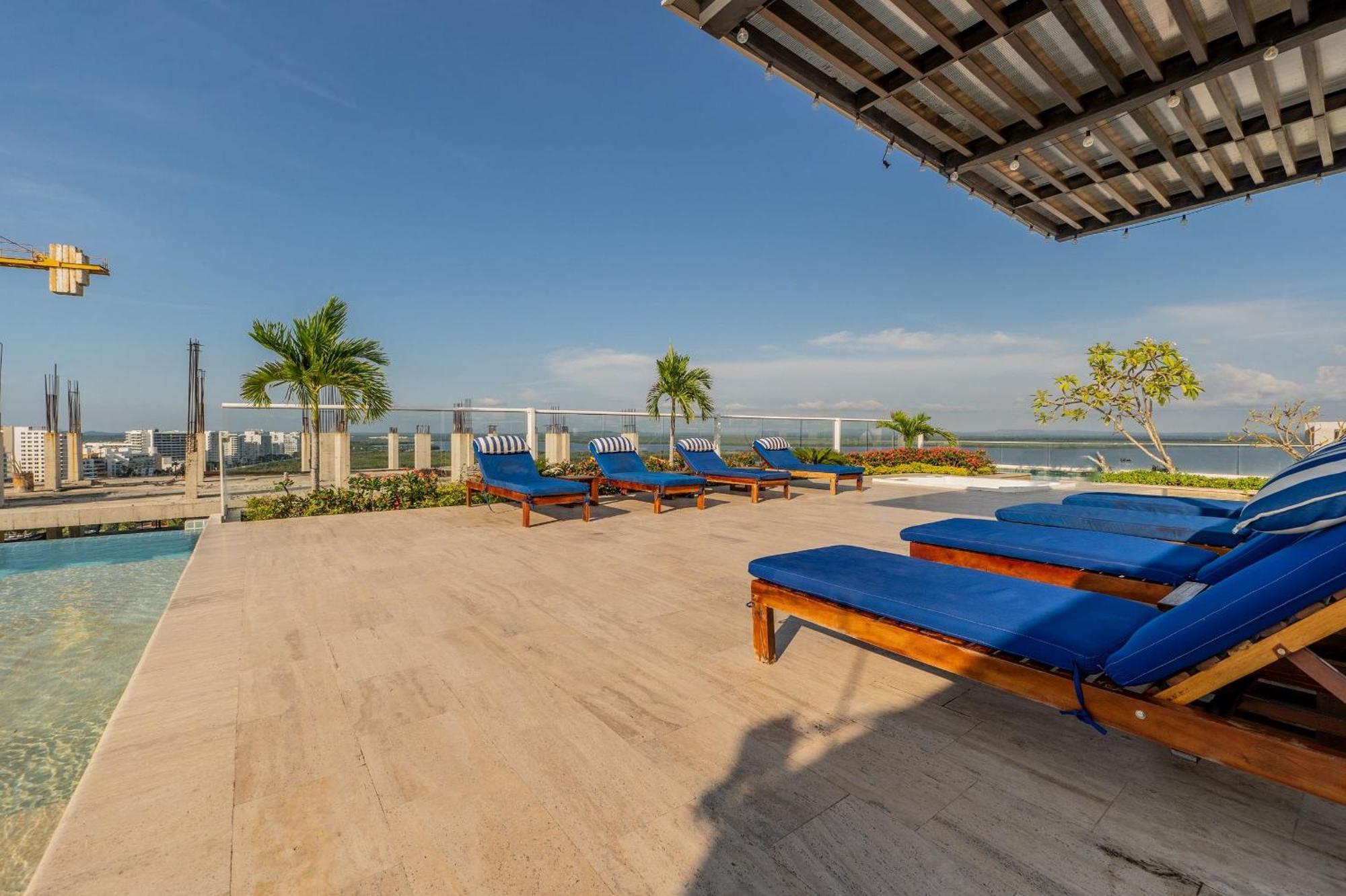 Mq1003 | Jacuzzi Privado - Relax En Cielo Mar Apartment Cartagena